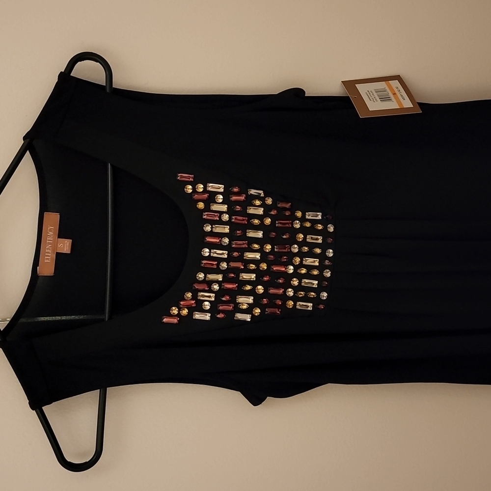 Ellen Tracy Black Blouse (Small)